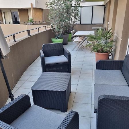 Grand Appartement Avec Garage Et Terrasse Castelnau-le-Lez Bagian luar foto